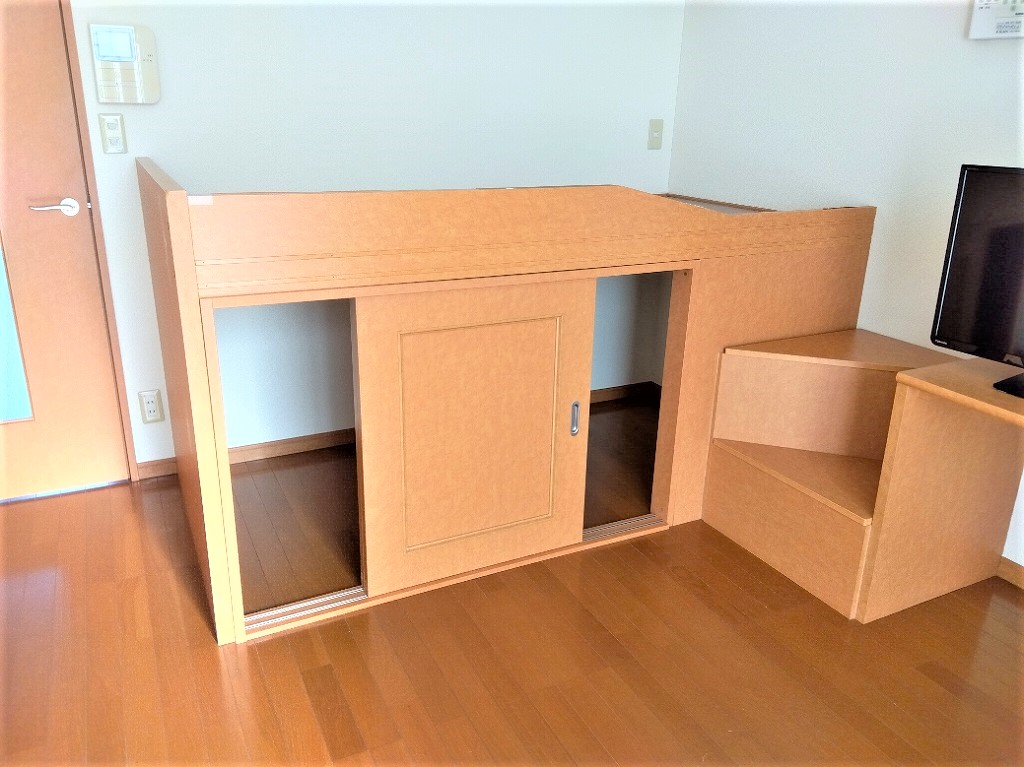 レオパレスタウンコート ベッドルーム