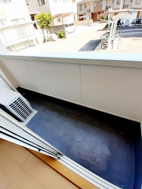 ハピネス　Ｃ ベランダ