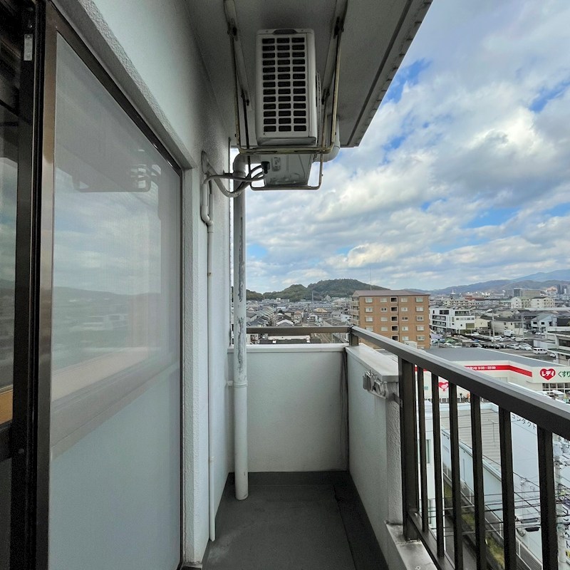キャッスルエアポート ベランダ