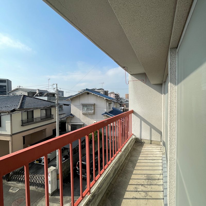御幸マンション ベランダ