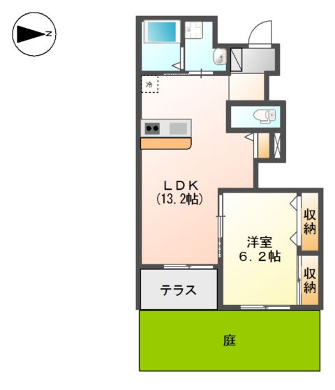 カーサ　フェリーチェ 間取り