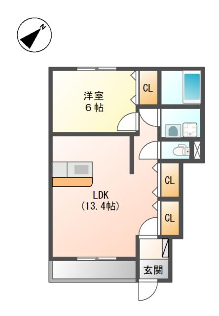 メルローズ 間取り