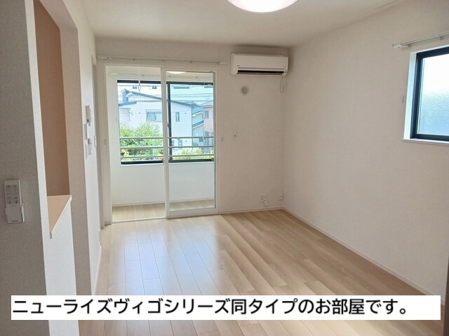 寒川町アパート リビング