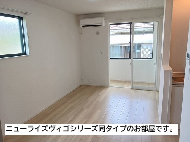 寒川町アパート リビング