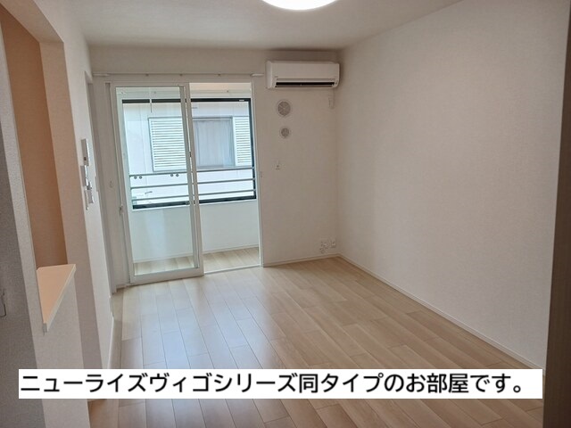 寒川町アパート リビング