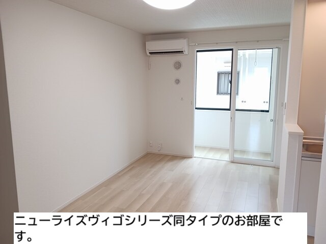 寒川町アパート リビング