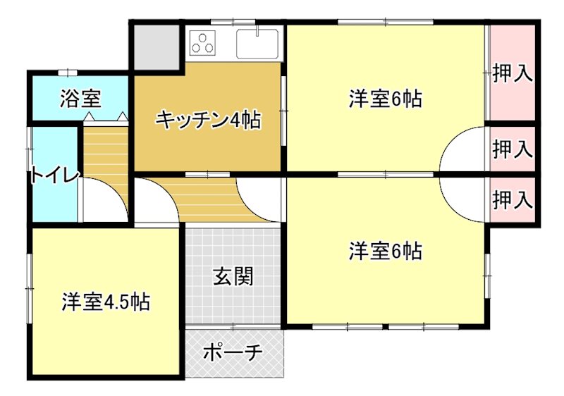 水色の家 間取り