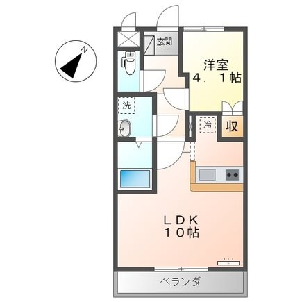 Ｈｅｉｍ・Ａ＆Ｍ 103号室 間取り