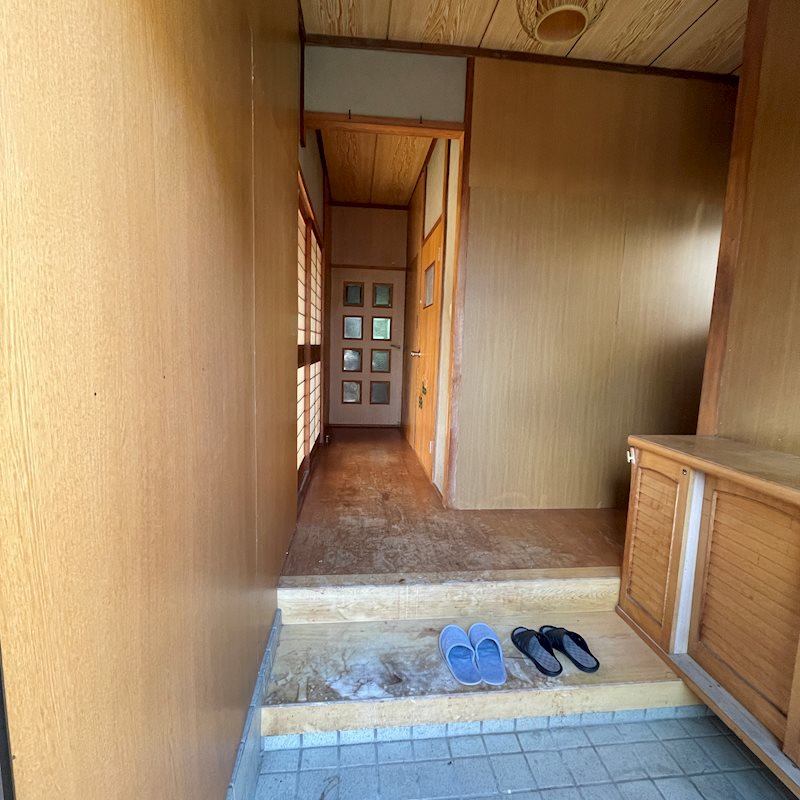 古川西佐伯借家（平屋） 玄関