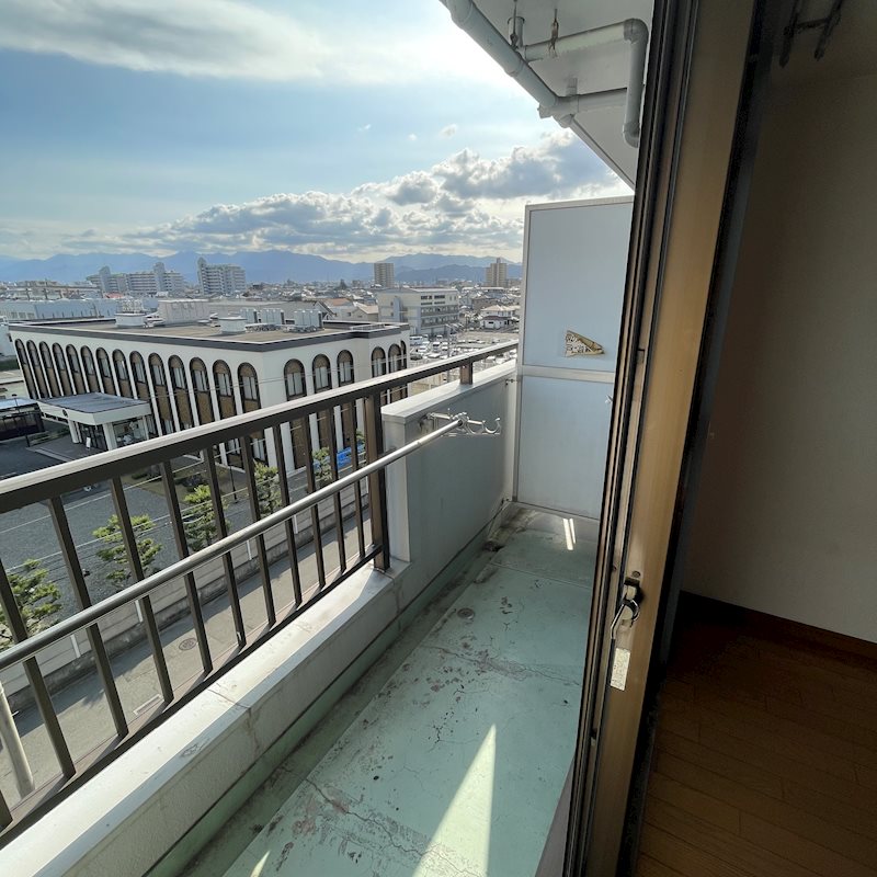 キャッスルエアポート ベランダ