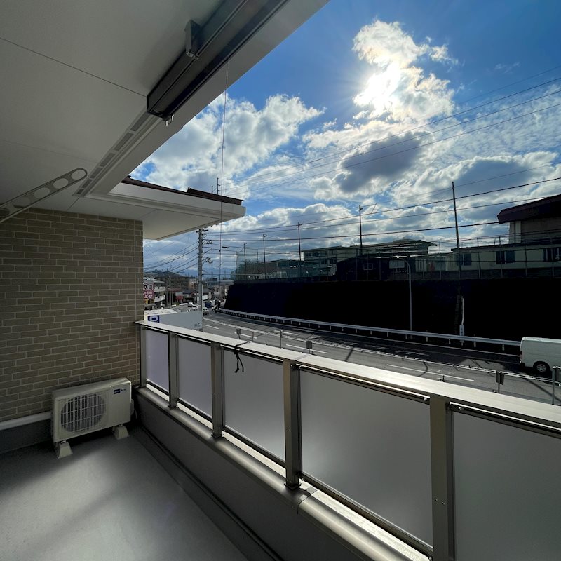 コーポ・モダンリビング ベランダ