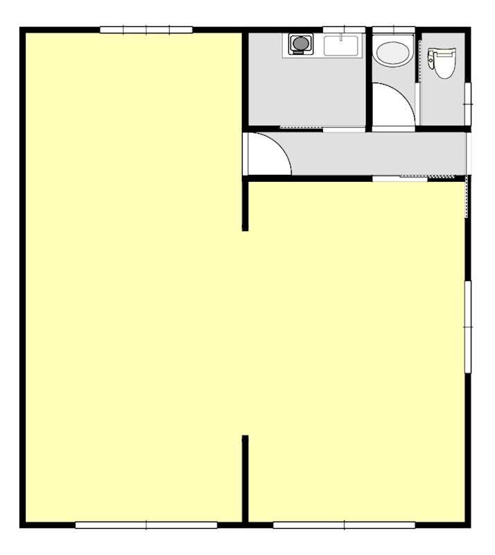 コーポ・モダンリビング テナント号室 間取り