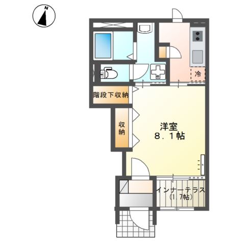 オアシスガーデン立花 間取り