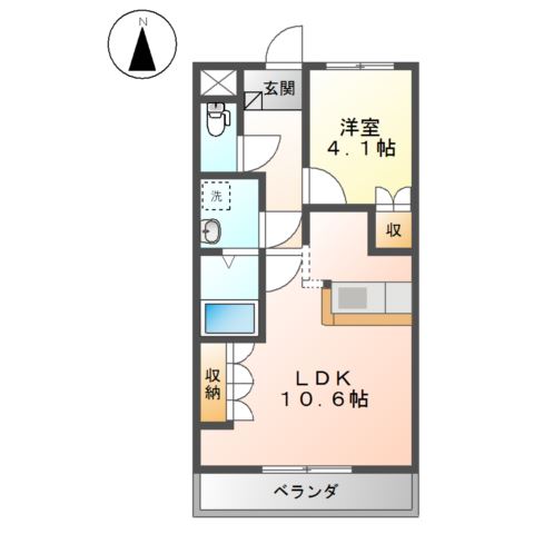 エスタージ・ヒルズ　１番館 間取り