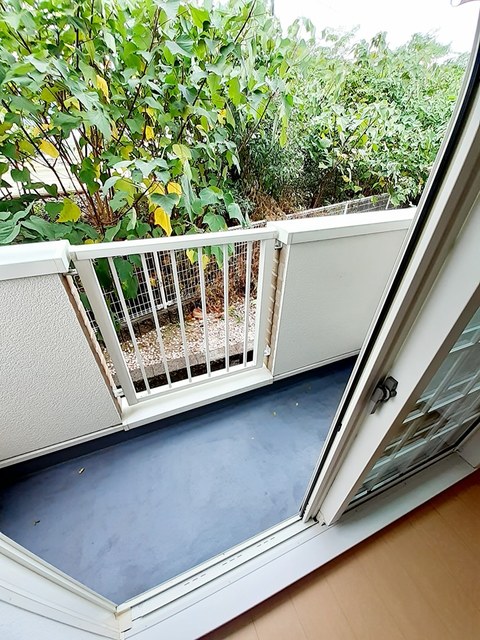 ヴィラ有ノ木 ベランダ