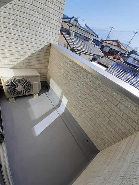 クラール松原町Ｂ ベランダ