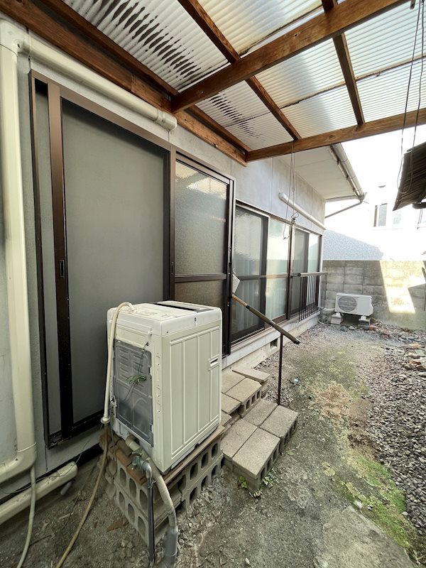 西原町3丁目貸家 ベランダ