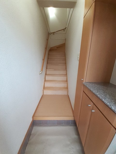 リバービレッジＢ 玄関