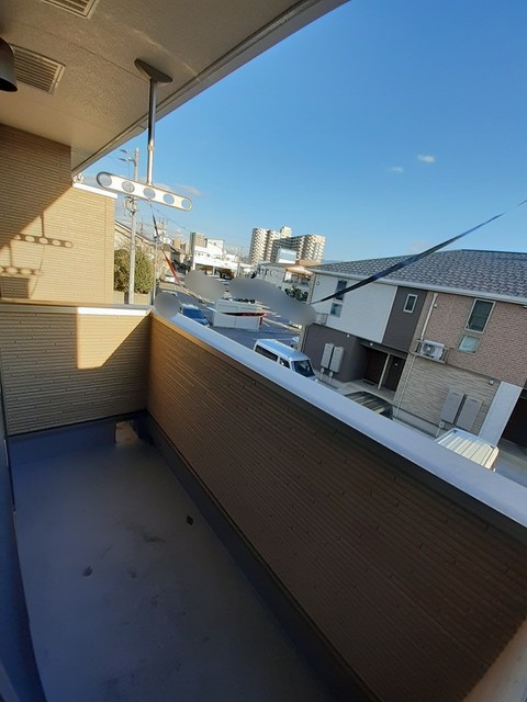 クラール西原　Ａ ベランダ