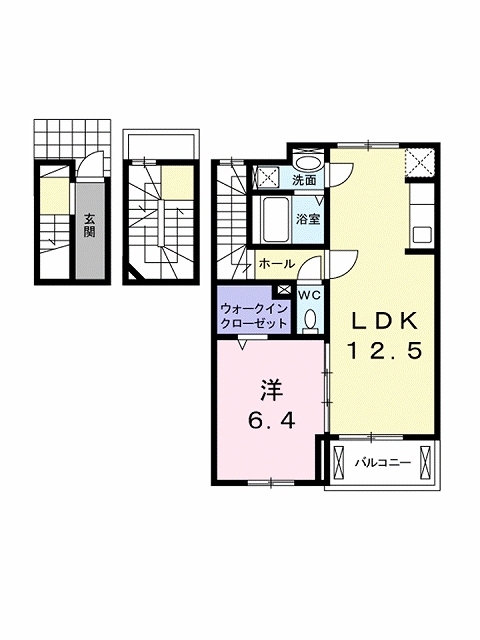 ノーヴァ　ミトモⅡ 305号室 間取り