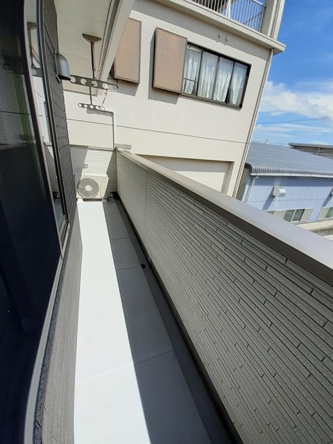 Ｈｅａｒｔ未来　寒川 ベランダ