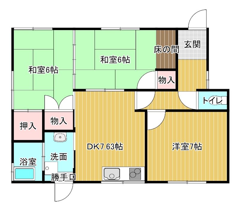 田の上2丁目15-8戸建て 間取り