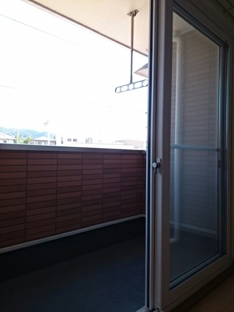 ハピネス　Ｂ ベランダ