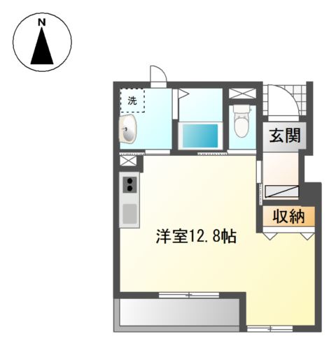 ヴィラ田中C 間取り