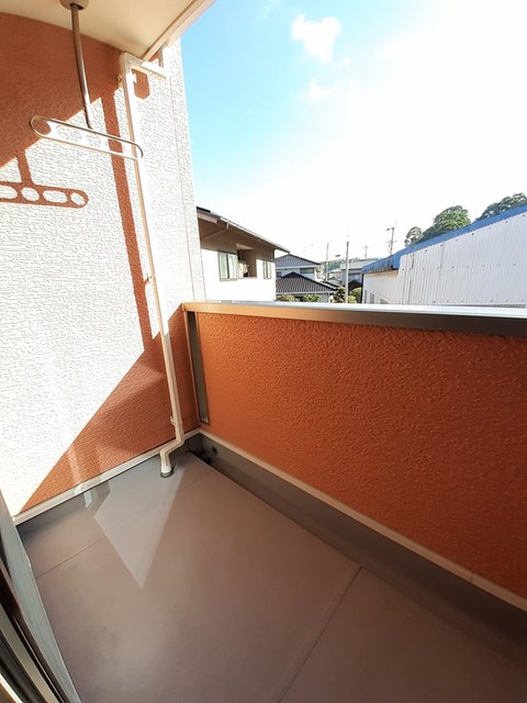 シェーネハイツ　別府 ベランダ