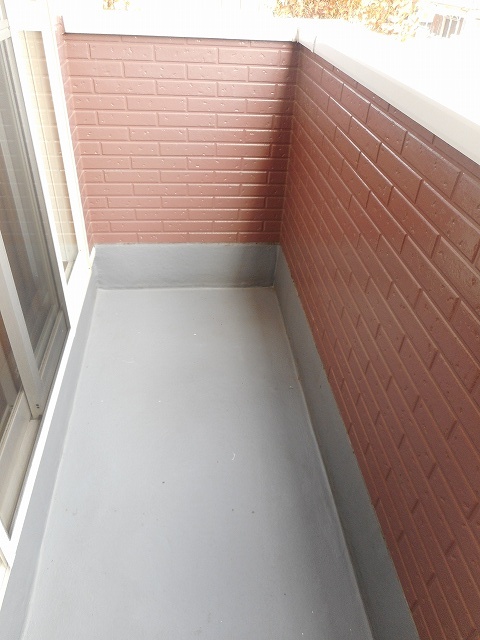 ビッグ・イースト上泉 ベランダ