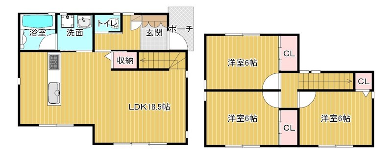 南梅本の家 間取り