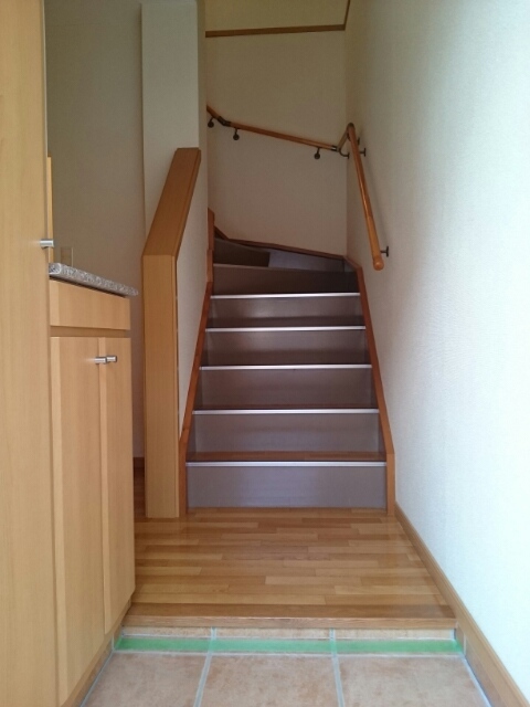 リヴァーパークＣ 玄関