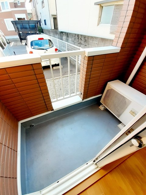 アルメールＡ ベランダ