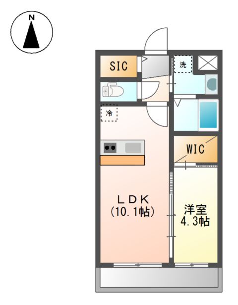 ソンリッサ　小坂 間取り