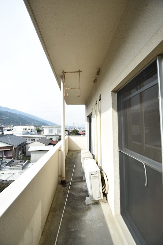 河西マンション ベランダ