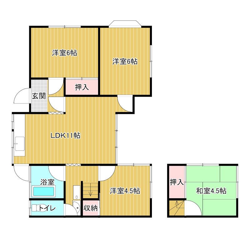 本山一戸建 間取り
