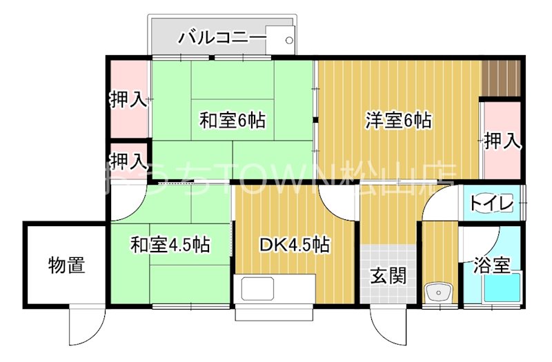 佐藤貸家  間取り