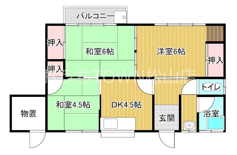 佐藤貸家  間取り
