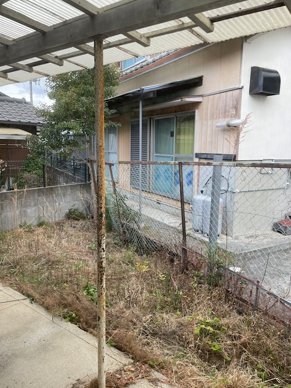 垣生6丁目1-3貸家 ベランダ