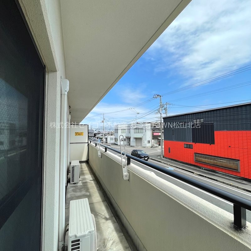 Mマンション ベランダ