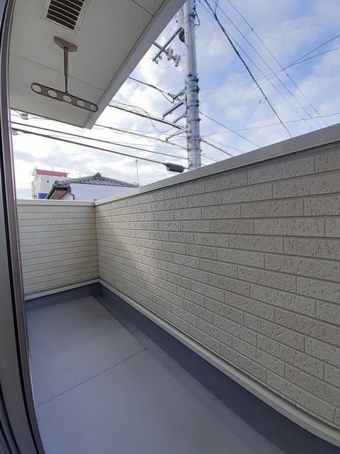 シャンブレット ベランダ