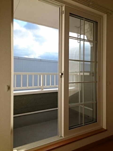 ミモザ ベランダ