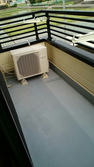 クレストール森松Ⅱ ベランダ