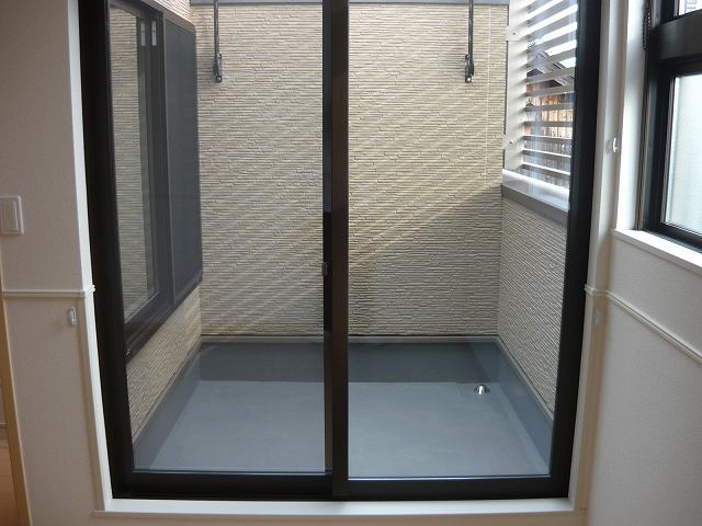 サンライズ砂子 ベランダ