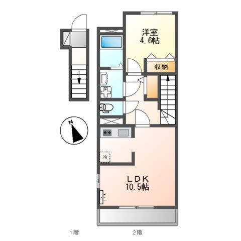 Ｇ－クレフ 間取り