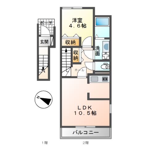 グリーンハイツ 間取り