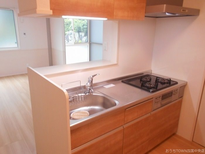 Una casa hinotani キッチン