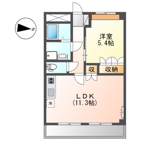 エスタージ・ヒルズ　２番館 間取り