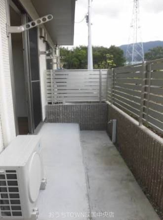 フェリシード　さおの森 ベランダ