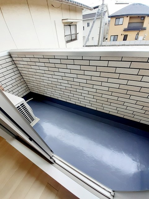 カーム北吉田 ベランダ